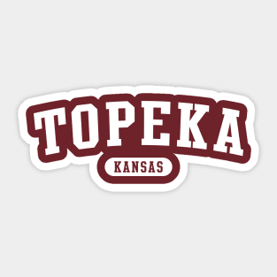 Topeka, Kansas Sticker